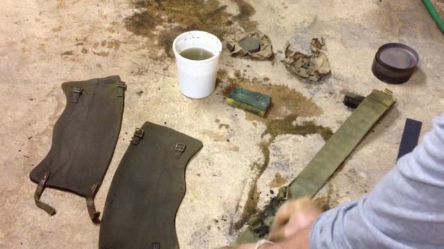 How to apply Blanco to British webbing смотреть онлайн