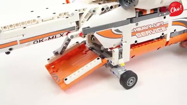 Конструктор Lepin 20002 - аналог Lego 42052 Technic Грузовой вертолет смотреть онлайн
