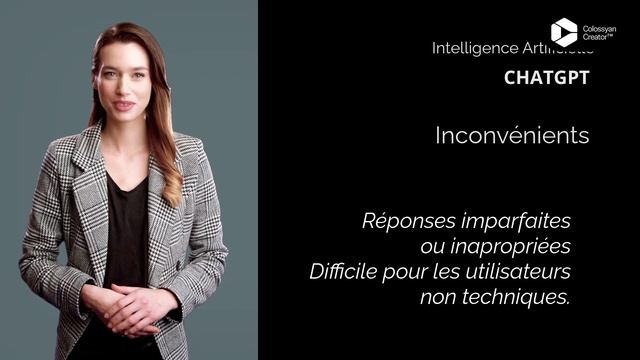 Emilie l’avatar cree par une AI nous parle de chat GPT смотреть онлайн
