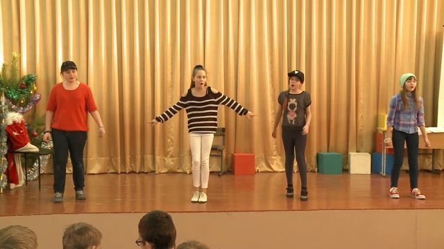 "Это Show Girls" Новый Год 2015 в Гимназии №19. Курган смотреть онлайн