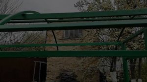 Как самому сделать уличную сушилку для белья с навесом из поликарбоната. Часть 2