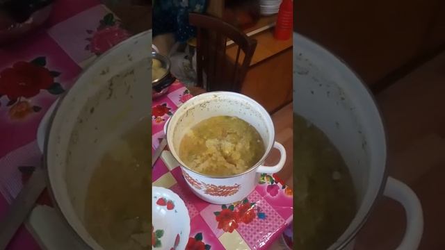 Суп замерз. Прикол)))