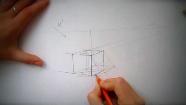Как построить тень от куба смотреть онлайн
