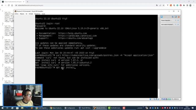 COMO LEER UN ARCHIVO JSON DESDE EL PC O DESDE UNA URL EN LA TERMINAL DE LINUX (UBUNTU) смотреть онлайн