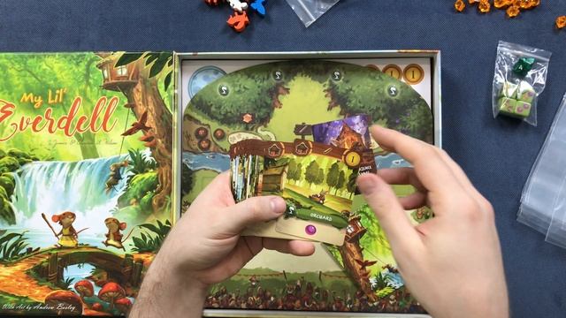 Распаковка настольной игры My Lil Everdell