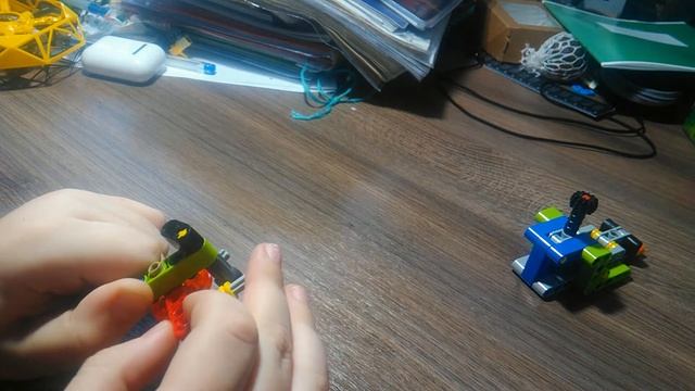 мини домкрат из лего техник+механизм смотреть онлайн