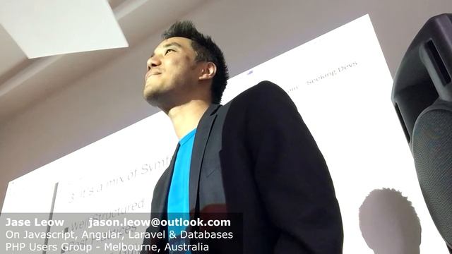 Jase Leow trains programmers at PHP Users Group - Melbourne Australia смотреть онлайн