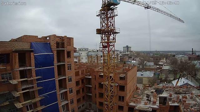 Прямая трансляция строительства ЖК "Преображенский Двор". Самара смотреть онлайн