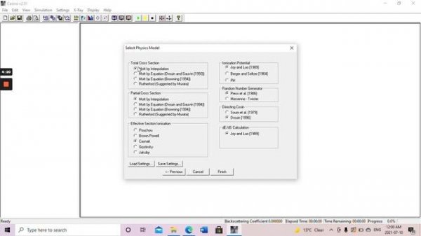 CASINO | Monte Carlo Simulation | CASINO simulations | Classical Monte Carlo