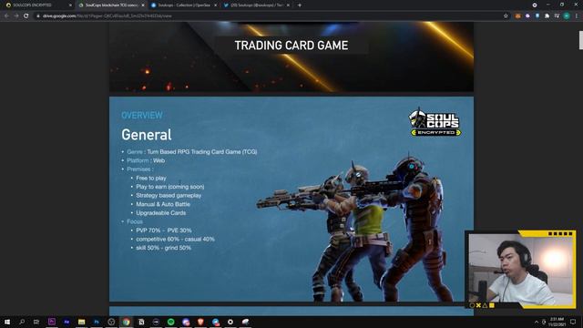 GAME NFT FREE TO PLAY BATTLE TRADING CARD | SOULCOPS INDONESIA | ANDROID, iOS, PC смотреть онлайн