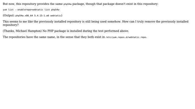Removing yum repository in CentOS смотреть онлайн