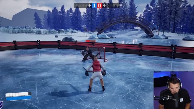 THE MOST BEAUTIFUL HOCKEY GAME?! *PUCK OFF* смотреть онлайн