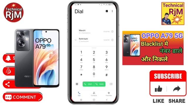 OPPO A79 5G blacklist setting OPPO A79 5G Blacklist Me Kaise Dale blacklist me se Number ko kaise смотреть онлайн