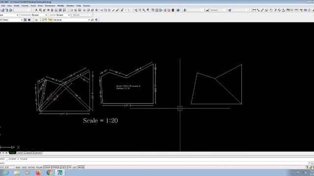 How to draw irregular plot in Autocad !Civil Engineering L&T смотреть онлайн