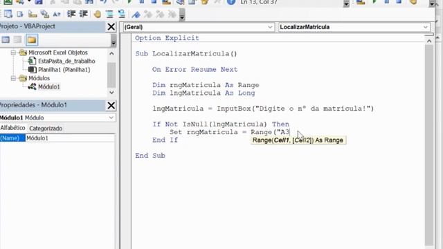Usando o Método FIND no Excel VBA смотреть онлайн