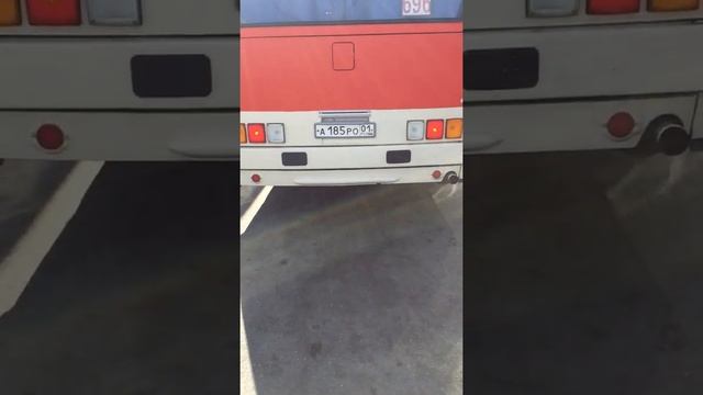 Икарус 256.54 в Краснодаре. Главный автовокзал. смотреть онлайн