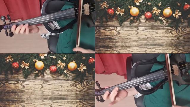 [Christmas Songs] We Wish You A Merry Christmas & Joy To The World (Electric Violin) смотреть онлайн