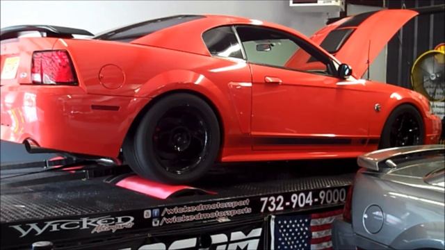 Wicked Motorsports 2004 Ford Mustang Mach 1 Dyno (Eaton Swap) смотреть онлайн