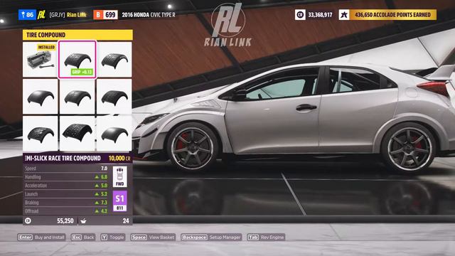 Forza Horizon 5 FWD Car Good for grip | A Class Tuning смотреть онлайн