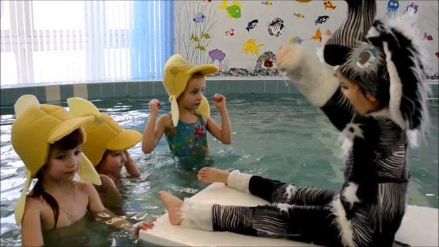 Мамонтенок. Поздравление с 8 Марта. Боровляны. Плавание в детском саду смотреть онлайн