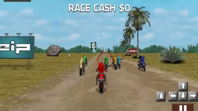 Dirtbike Motorcycle Racing Game смотреть онлайн