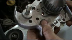 Замена ГРМ и помпы Renault Sandero