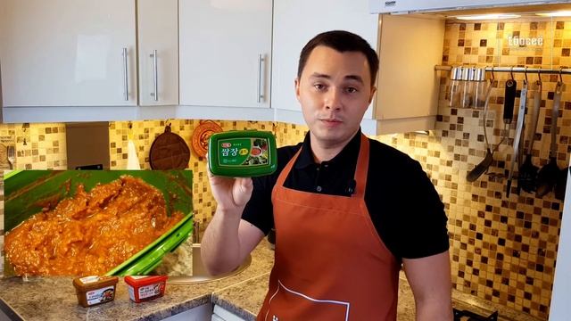 Соевая паста в красной, коричневой и зеленых коробочках. Кочудян, твендян, самдян. смотреть онлайн