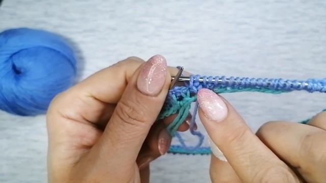 Джемпер регланом сверху, пошагово.Горловина с эластичным краем. Часть 1.#ЛюдмилаЛогинова смотреть онлайн