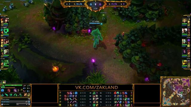 Zac jungle guide by KT Bullets inSec (Challenger Korea) смотреть онлайн