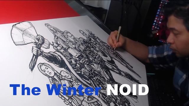 Drawing the FAST FOOD AVENGERS ENDGAME!!! смотреть онлайн