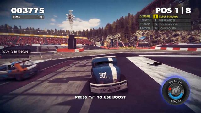 Dirt Showdown свалка машин смотреть онлайн