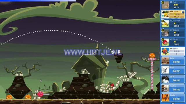 Angry Birds Friends Halloween Tournament Level 3 (tournament 3) no power-ups смотреть онлайн