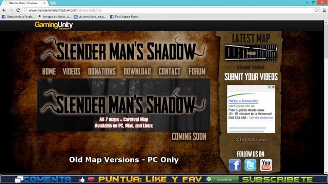 Slender Man's Shadow Secret Project (Pack Maps + Carnival Map) 2013 смотреть онлайн