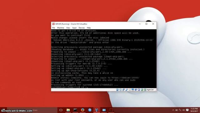 Konfigurasi server (Linux Debian) ke client (Windows) melalui RouterOS смотреть онлайн