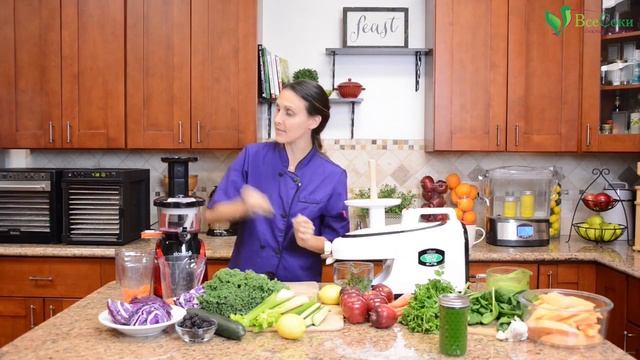 Отжим сока на Tribest GSE 5000 и Slowstar SW 2000 смотреть онлайн