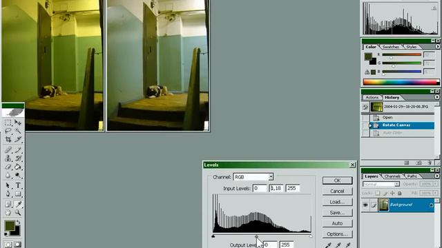 Исправление цвета фотографи.avi