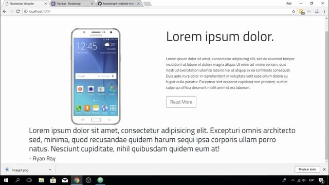 Bootstrap 4 Sitio Web Desde Cero, con Scroll Reveal y Smooth scrolling смотреть онлайн