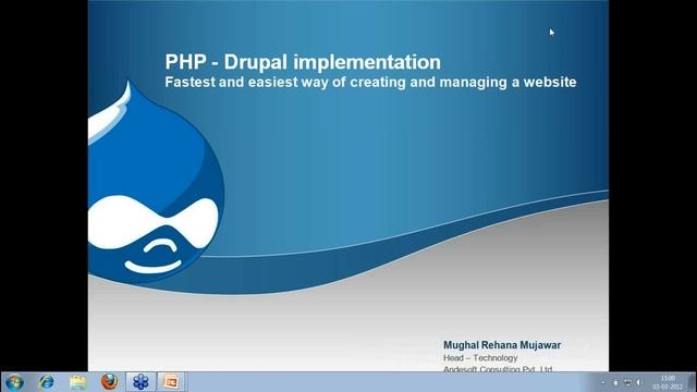 PHP - Drupal implementation_ Fastest and easiest way of creating and managing a website.WMV смотреть онлайн