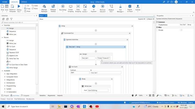 Uipath Tutorial | Conversion of String into Array & List using Uipath смотреть онлайн