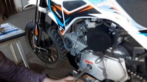 регулировка клапанов на kayo mini yx 125