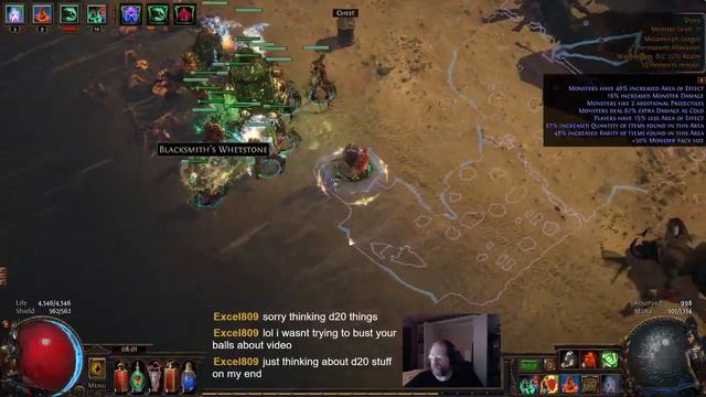 Path of Exile - A Stream Test Turns Into POGCHAMP! 2 EX Drops, INSANE RNG! смотреть онлайн