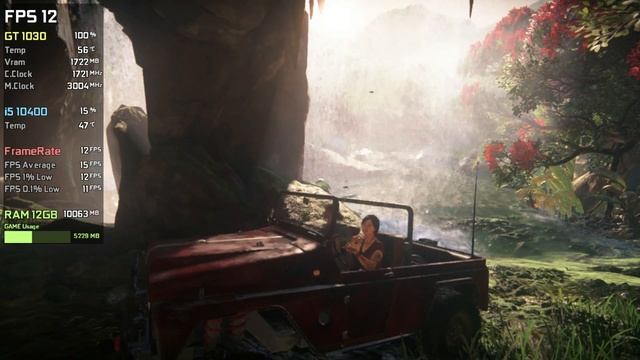 GT 1030 | Uncharted: The Lost Legacy - FSR, 1080p, 900p, 720p, 360p смотреть онлайн