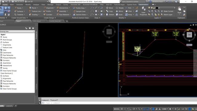 Prima Parte Country KIT ITALIANO di AutoCAD Civil 3D 2018: Stili di rappresentazione смотреть онлайн