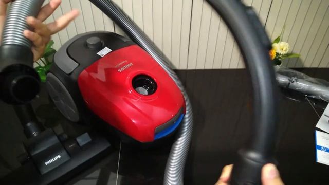 UNBOXING VACUUM CLEANER 1 JUTA-AN - PHILIPS POWER GO FC8243
