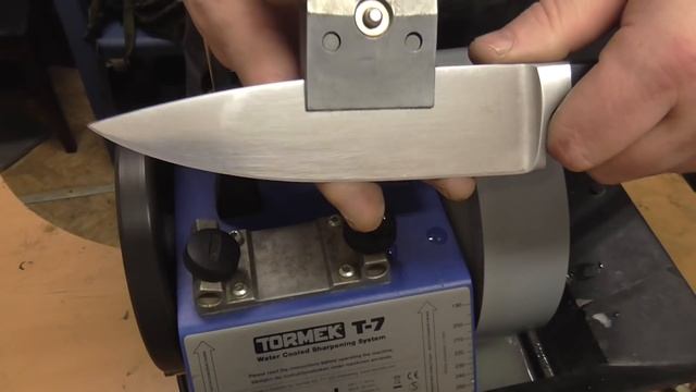 Tormek T7 /// Заточка кухонных ножей на примере Tramontina смотреть онлайн