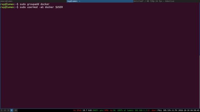 How to run docker commands without sudo смотреть онлайн