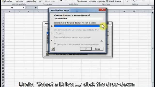 How to access the Spiceworks database using Excel смотреть онлайн