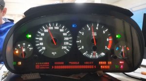 пересвет приборной панели bmw e53