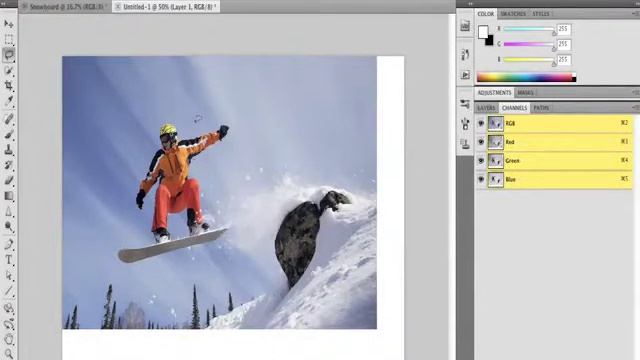 106 Content Aware Scale in Photoshop CS5 смотреть онлайн