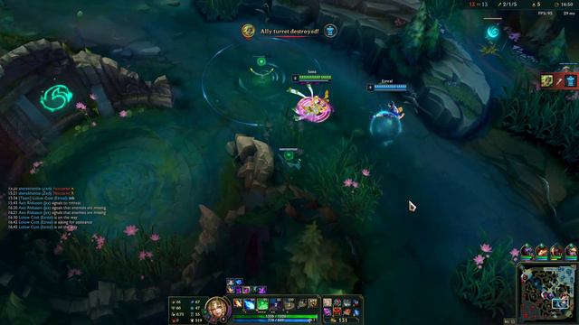 Sona & Ezreal vs Morgana & Zeri | Support | Full game | League of Legends - patch 14.4 смотреть онлайн